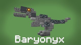 Minecraft Jurassic World Baryonyx [upl. by Acihsay]