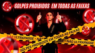 Conheça os Golpes Proibidos em todas as Faixas do JiuJitsu [upl. by Aitat931]