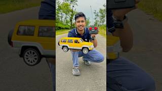 Remote control car Nisan safari Unboxing and testing [upl. by Alleacim]