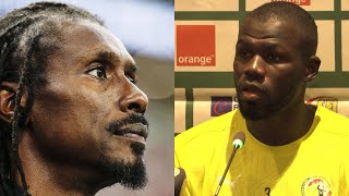 Première réaction de Kalidou Koulibaly après le départ dAliou Cissé quotJai discuté avec lui maisquot [upl. by Norha]