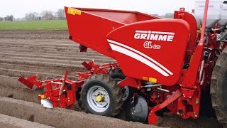 GRIMME GL 420 amp RT 300  Potato Planter amp Rotary Tiller [upl. by Wanids294]