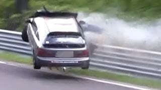 Nordschleife 2013 Big Crash amp Fail Compilation Nürburgring Touristenfahrten VLN 24H [upl. by Oidale]