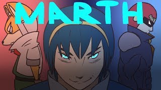 Marth is OVERPOWERED Smash Bros Animation [upl. by Haskel25]