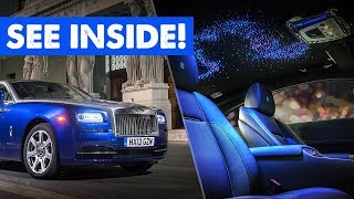 10 Most Insane Features of the RollsRoyce Wraith [upl. by Averi]