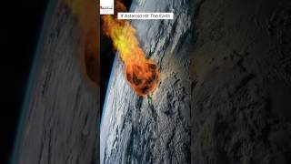 Asteroid Terbesar yang Pernah Hantam Bumi Part 3 asteroid meteor reels shorts fyp [upl. by Bausch]