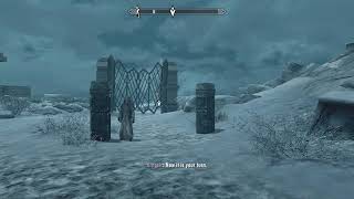 Skyrim  How To Get Two Whirlwind Sprint Words Of Power During The Way Of The Voice Quest [upl. by Aihsar]