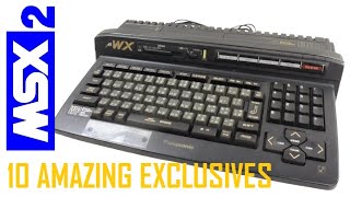 10 Amazing MSX2 Exclusives [upl. by Ramedlab]