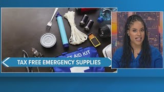 The Texas Emergency Supplies Sales Tax Holiday is this weekend  Heres what you can get [upl. by Norud]