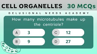 Cell Structure and Function  Solve 30 MCQs [upl. by Benedikt]