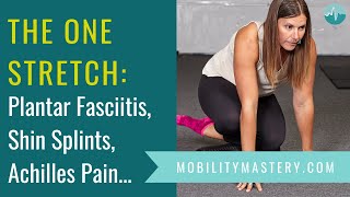 How to Relieve Plantar Fasciitis Shin Splints Achilles Pain and Compartment Syndrome [upl. by Airemahs]