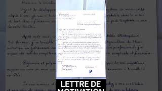 Rédiger une lettre de motivation en françaisOffre demploi [upl. by Silra]