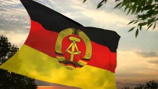 Flag and anthem of East Germany 19701990  instrumental [upl. by Santiago857]