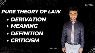 pure theory of in philosophy of law  Hindi Urdu  LLB part 1 new course 2023  by Hens Kelson [upl. by Ecidnarb525]