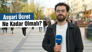 Asgari Ücret Ne Kadar Olmalı [upl. by O'Malley]