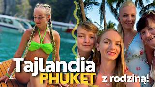 RODZINNIE W TAJLANDII ✈️ Ucieczka do raju 😍🌴 Phuket 2024 [upl. by Trebleda]