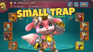 Lords Mobile  700m trap can capp FULL EMPEROR Ralling online targets Interesting moments [upl. by Anahcra]