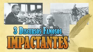 Oratoria Ejemplos 3 Discursos Famosos Impactantes Como Ser Un Buen Orador  Curso de Oratoria 138 [upl. by Enal998]