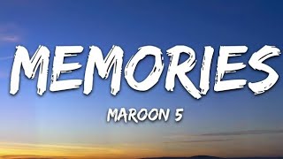 Maroon 5  Memories Lyrics [upl. by Nomled]