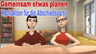 Abschiedsparty planen B1 [upl. by Eelarbed]