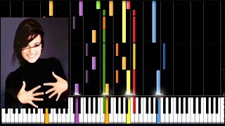 Alizee  Gourmandises Piano Tutorial [upl. by Ahsienad]