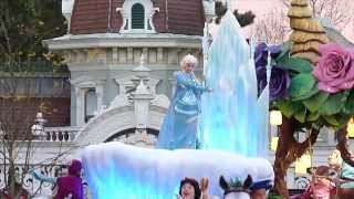 Frozen  Disney Magic on Parade  Disneyland Paris [upl. by Yellek983]