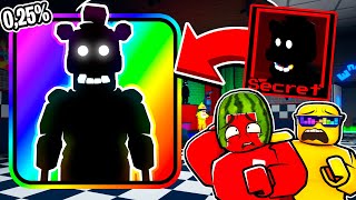 UNLOCKING SECRET UNITS In FNAF Tower Defense [upl. by Anirbak]