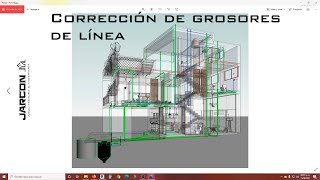 Corrección de grosores de línea  Tutorial Revit 2020 [upl. by Norok]