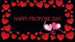 Heart Touching Happy Propose Day Status  Whatsapp Status Video ⚘❤🌹 Propose Day wishes girlfriend [upl. by Artinak466]