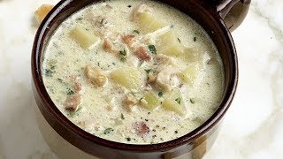 how to make the BEST clam chowder [upl. by Eteragram]