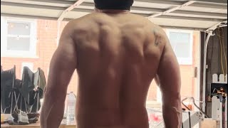 ETM 70 Shoulders Back Arms Sunday motivation fitness workout bodybuilding powerlifting gym [upl. by Nissy]