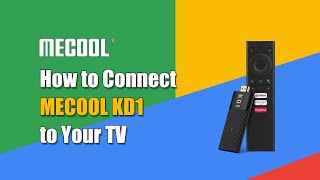 Connect MECOOL KD1 to Your TV so Easily  MECOOL TV Stick [upl. by Giuditta]