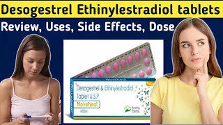 Desogestrel and ethinyl estradiol tablets usp uses in hindi  Review Noveheal tablets  Uses Dose [upl. by Tav]