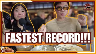 ISLAs Sisig Eating Challenge feat Lemuel Apilado [upl. by Valina]