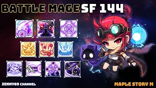 MapleStory M  Battle Mage SF 144 เมจที่ถูกลืม [upl. by Ochs]