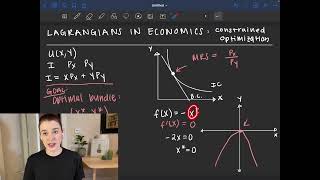 lagrangians in economics constrained optimization [upl. by Camey339]