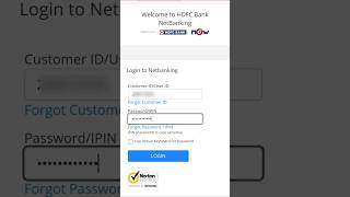 hdfc bank net bankingl kaise kare  hdfc net banking login  internet banking login kaise kare [upl. by Eirojam]