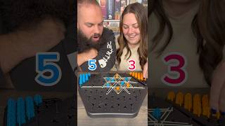 The Most Back And Forth Game Of All Time boardgames couple fun [upl. by Nihcas]