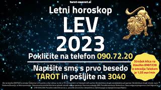 Letni horoskop Lev 2023 [upl. by Ellives]