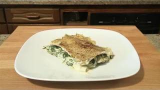 How To Prepare Spinach And Sparagus Lasagna [upl. by Oicanata]