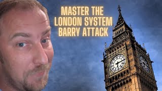 The London System  PART 9  Barry Attack against the Grunfeld Kings Indian or East Indian Defense [upl. by Elynad218]