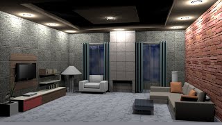 Interior Design Tutorial in Hindi using Google Sketchup [upl. by Krug]