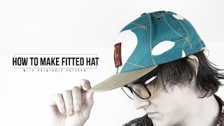 How to Make Fitted Hat [upl. by Allemahs]