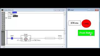 Beckhoff PLC Programming Instruksi Ladder TON Pada Twincat [upl. by Vernier984]