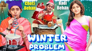 WINTER PROBLEMS  Choti Behan VS Badi Behan  Girls in Winter Wedding  MyMissAnand [upl. by Evan667]