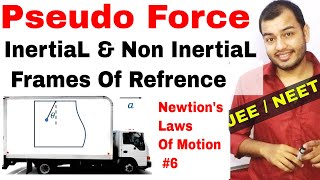 Newtons Law L3  Non Inertial Frame of Reference  JEE Physics  Flash Series ⚡  V JEE Enthuse [upl. by Cleti491]