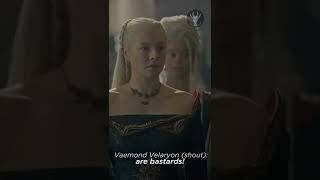 Daemon Targaryen Kills Vaemond Velaryon  House of the Dragon Episode 8  Whatsapp Status daemon [upl. by Shipman]