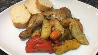 Delicious Roasted Chicken And Potatoes Recipe By Sonia’s Kitchen Diary [upl. by Wren268]