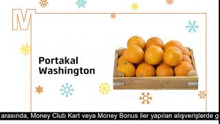 Washington Portakal yalnızca 259₺kg  Migros Yılbaşı Fırsatları [upl. by Willms816]