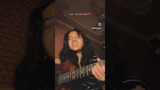 Baarish Guitar Cover  Female singing guitar music [upl. by Greeson]