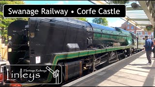 Swanage Railway • Corfe Castle • Heritage Steam Railway • Dorset [upl. by Adliw]